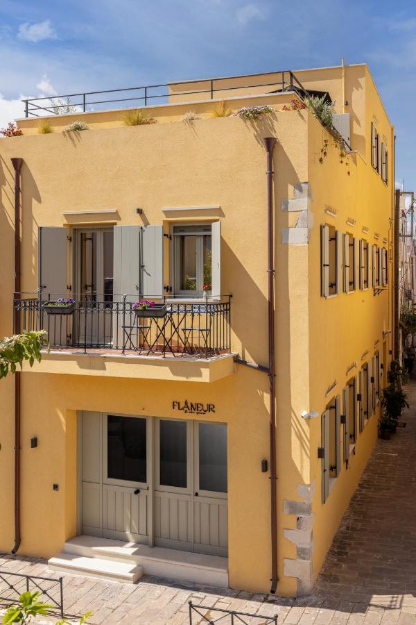 Flaneur Hotel Hriszí Aktí Haniá Kültér fotó