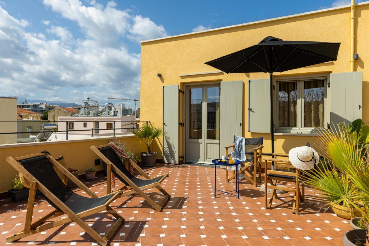 Flaneur Hotel Hriszí Aktí Haniá Kültér fotó