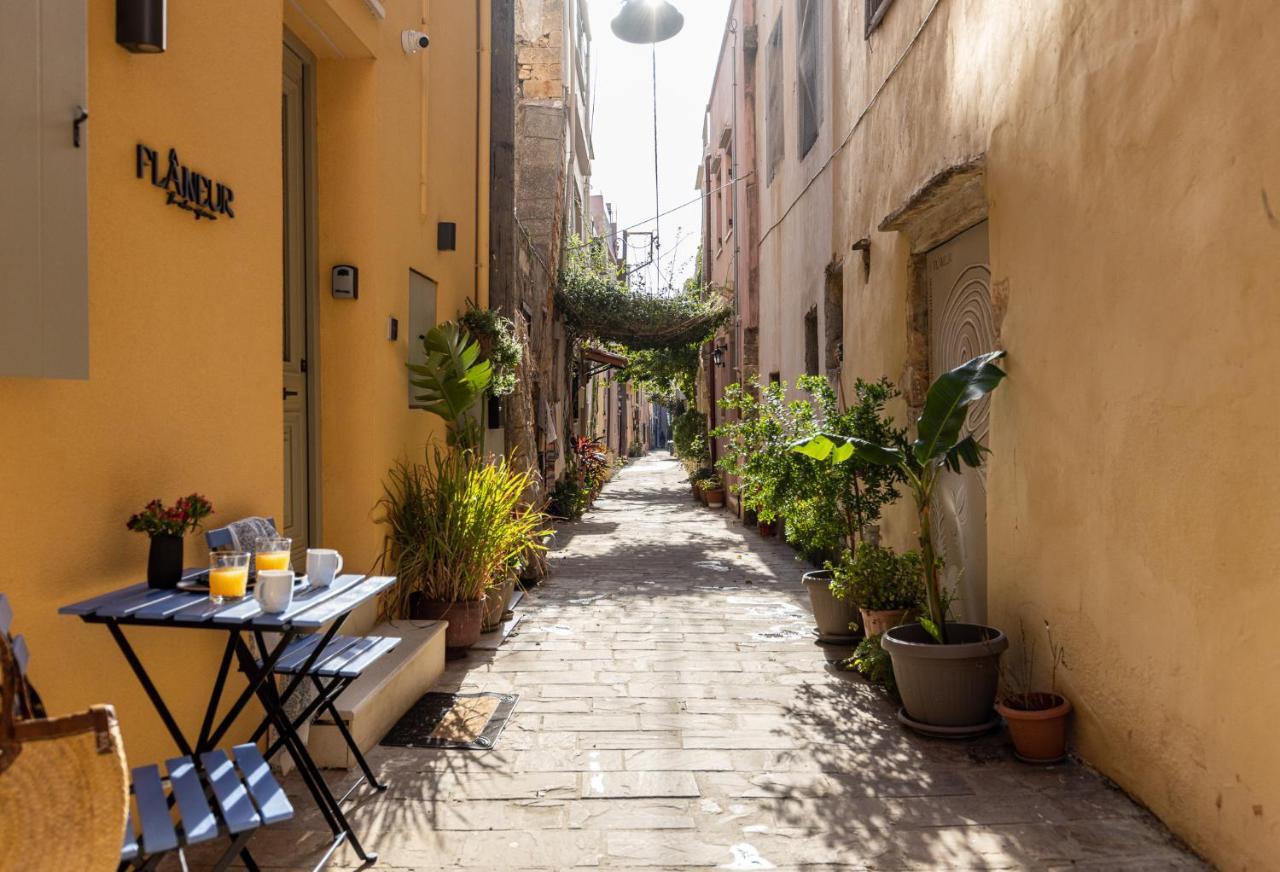 Flaneur Hotel Hriszí Aktí Haniá Kültér fotó